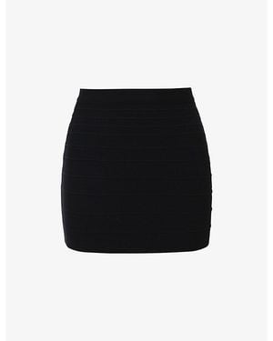 House Of Cb The Body Sculpting Bandage Mini Skirt - Black