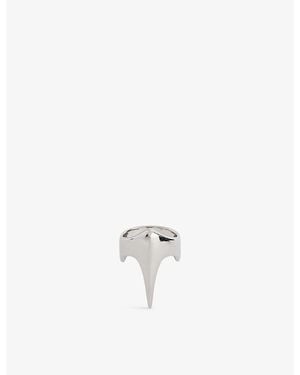 Vitaly Ruin Spiked Stainless-Steel Ring - White