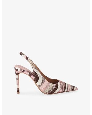 Carvela Kurt Geiger Caramella Woven Courts - Pink