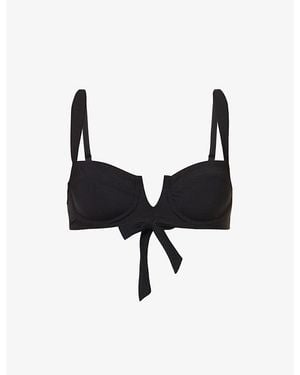 Cheap Monday Clovelly Balconette Bikini Top - Black