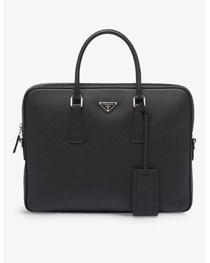 ショルダーバッグ PRADA BURNT BROWN LEATHER WORK BAG Cognac Leather Shoulder Bag | PRADA