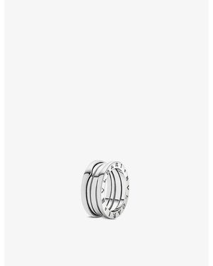 BVLGARI B.Zero1 18Ct Three-Band Ring - White