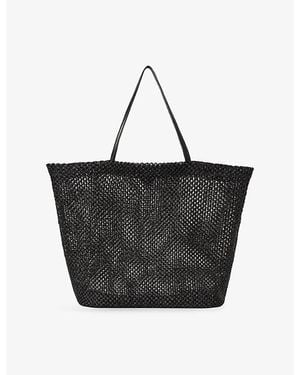 The Row Barn Nylon Tote Bag - Black