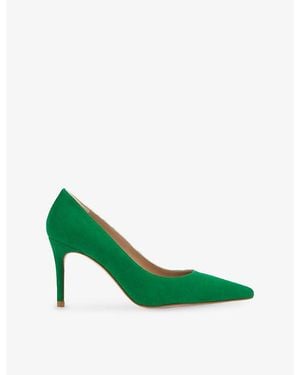 LK Bennett Floret Suede Courts - Green