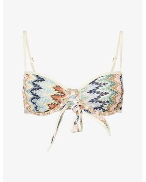 Cheap Monday Capri Underwired Bikini Top - Metallic