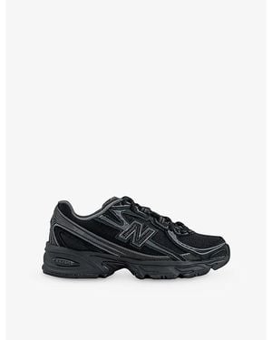 New Balance 740 V2 Woven Sneakers - Black