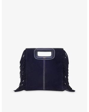 Maje M Suede Bag - Blue