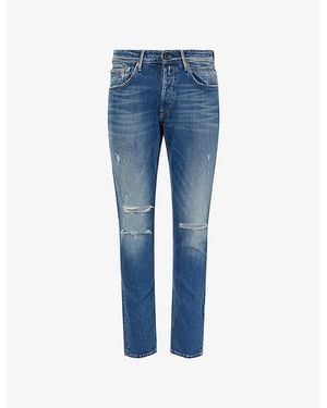Replay Willbi Regular-Fit Denim Jeans - Blue