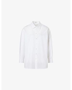The Row Lukre Classic Cotton Shirt - White