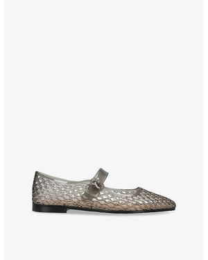 Sam Edelman Michaela Jelly Mary-Jane Flats - Black