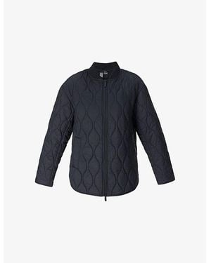 Sweaty Betty On The Move Quilted Shell Jacket - Blue