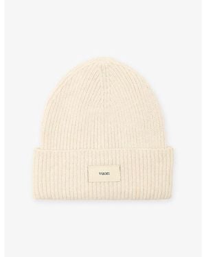 Vuori Label 2.0 Woven Beanie - Natural