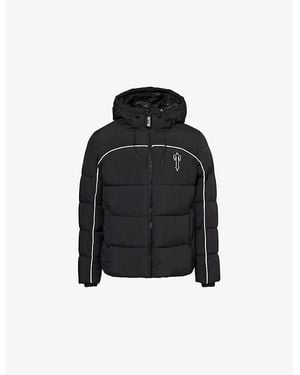 Trapstar Brand-Appliqué Regular-Fit Shell Jacket - Black