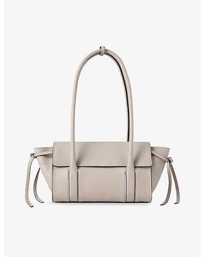 Mulberry Mini Soft Bayswater Leather Tote Bag - White