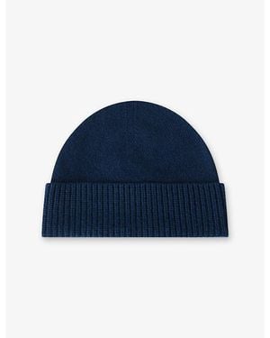 JOSEPH Chia Cashmere Beanie Hat - Blue