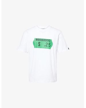 ICECREAM Sticker Relaxed-Fit Cotton-Jersey T-Shirt - Green