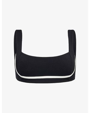 Cheap Monday Zion Medium-Impact Sports Bra - Black