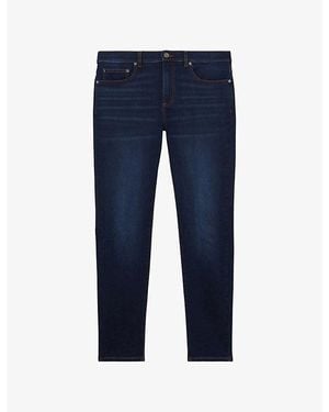 Reiss Bleaker Skinny-Fit Stretch-Denim Jeans - Blue