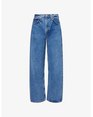 Agolde Low Curve Denim Jeans - Blue