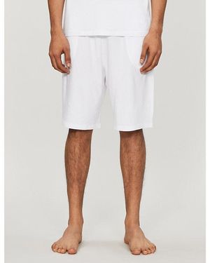 Derek Rose Basel Stretch-Modal Shorts - White