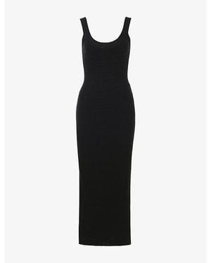 House Of Cb The Og Bandage Stretch-Woven Maxi Dress Xs (A-C Cup) - Black