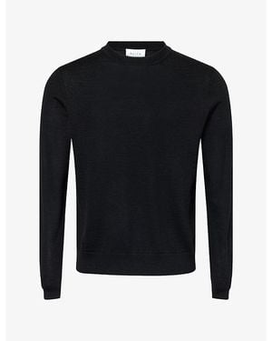 Raith Rio Crewneck Knit Jumper - Black