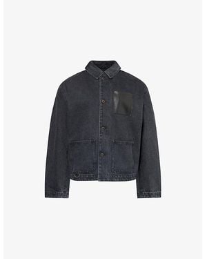 Loewe Workwear Relaxed-Fit Denim Jacket - Blue