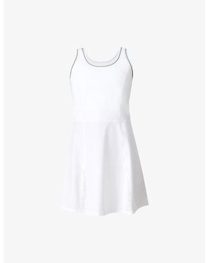 Sweaty Betty Power Flare Stretch-Woven Mini Dress - White