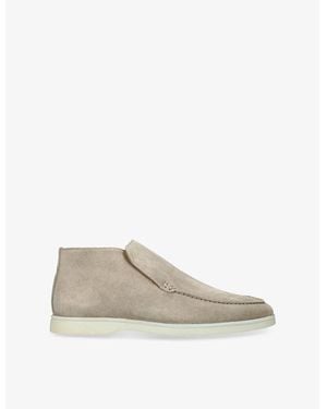 Aurélien City Suede Loafers - Natural