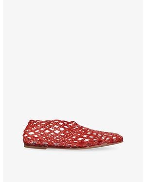 Senso Jellie Jelly Ballet Flats - Red