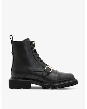 AllSaints Tori Leather Boots - Black