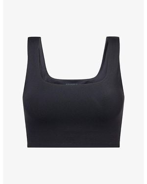ADANOLA Ultimate Square Neck Sports Bra - Black