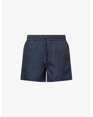 Arne Essential Drawstring Swim Shorts - Blue