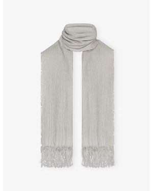 The Row Kastel Linen Scarf - Grey