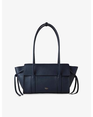 Mulberry Bayswater Soft Small Leather Shoulder Bag - Blue