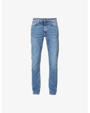Nudie Jeans Lean Dean Slim-Fit Tapered - Blue