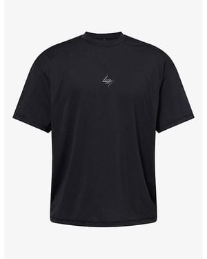 247 BY Represent Noble Logo-Print Stretch-Jersey T-Shirt - Black