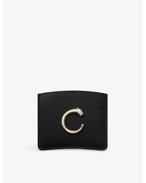 Cartier Panthère De Leather Cardholder - Black