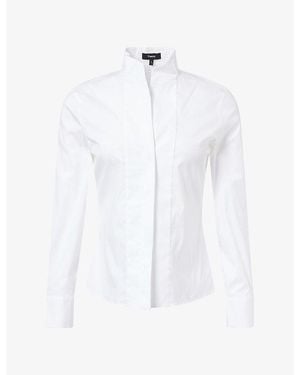 Theory The Tailored Stretch-Cotton Shirt - White