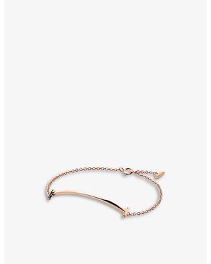 Tiffany & Co. Tiffany T Smile 18Ct Rose- Bracelet - Natural