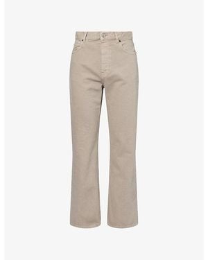 The Row Siouxie Straight-Leg Denim Jeans - Natural