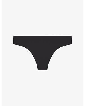 Simone Perele Uniq Mid-Rise Microfibre Thong - Multicolour