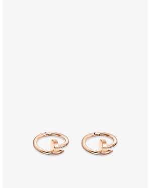 Cartier Juste Un Clou 18Ct Rose- Cufflinks - Natural