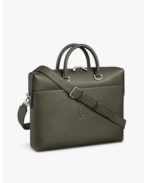 Cartier Must De Small Leather Document Holder - Green