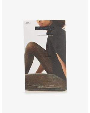 Swedish Stockings Tora Shimmer Tights - Multicolour