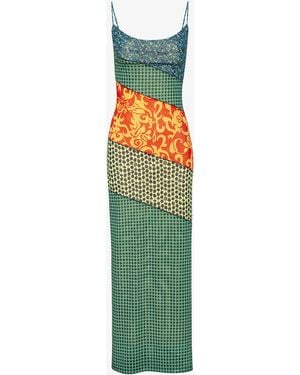 Miaou X Paloma Thais Panelled Stretch-woven Maxi Dress - Multicolour