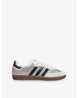 adidas Samba Og Rhinestone-Embellished Trainers in Blue | Lyst