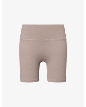 Sisterly Tribe Softsculpt High-Waist Shorts - Grey