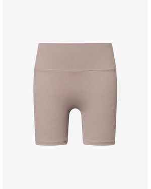 Sisterly Tribe Softsculpt High-Waist Shorts - Gray