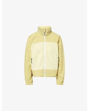 The North Face Hike Utility Zip-Up Shell Jacket - Yellow